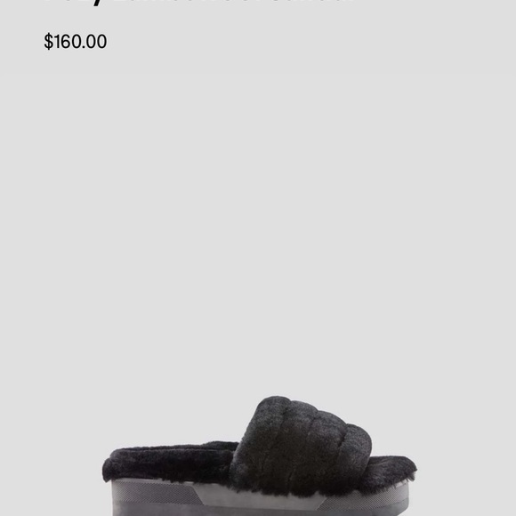 Size 8 cougar Posy Lambswool sandals - Picture 3 of 3